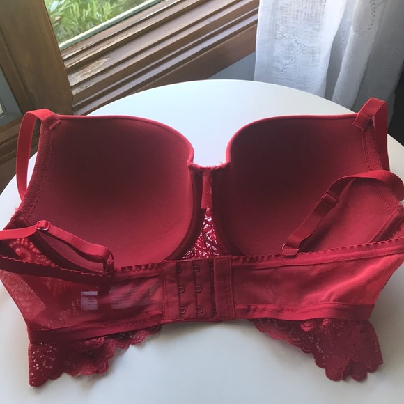 Lacey Red Everyday Bra - Picture 2 of 3